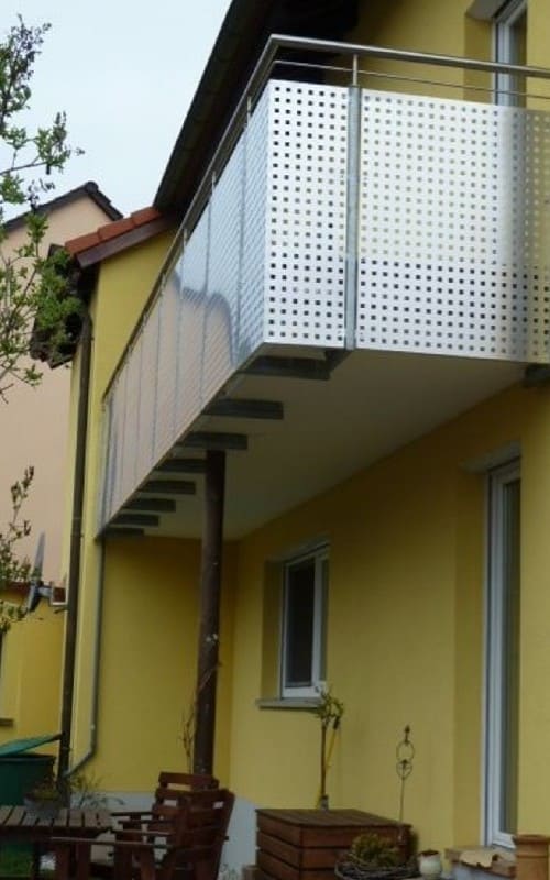 8. Professioneller Balkonbau Würzburg Schöne Balkone aus Stahl und Edelstahl bei Duran Wagner - Bild 8